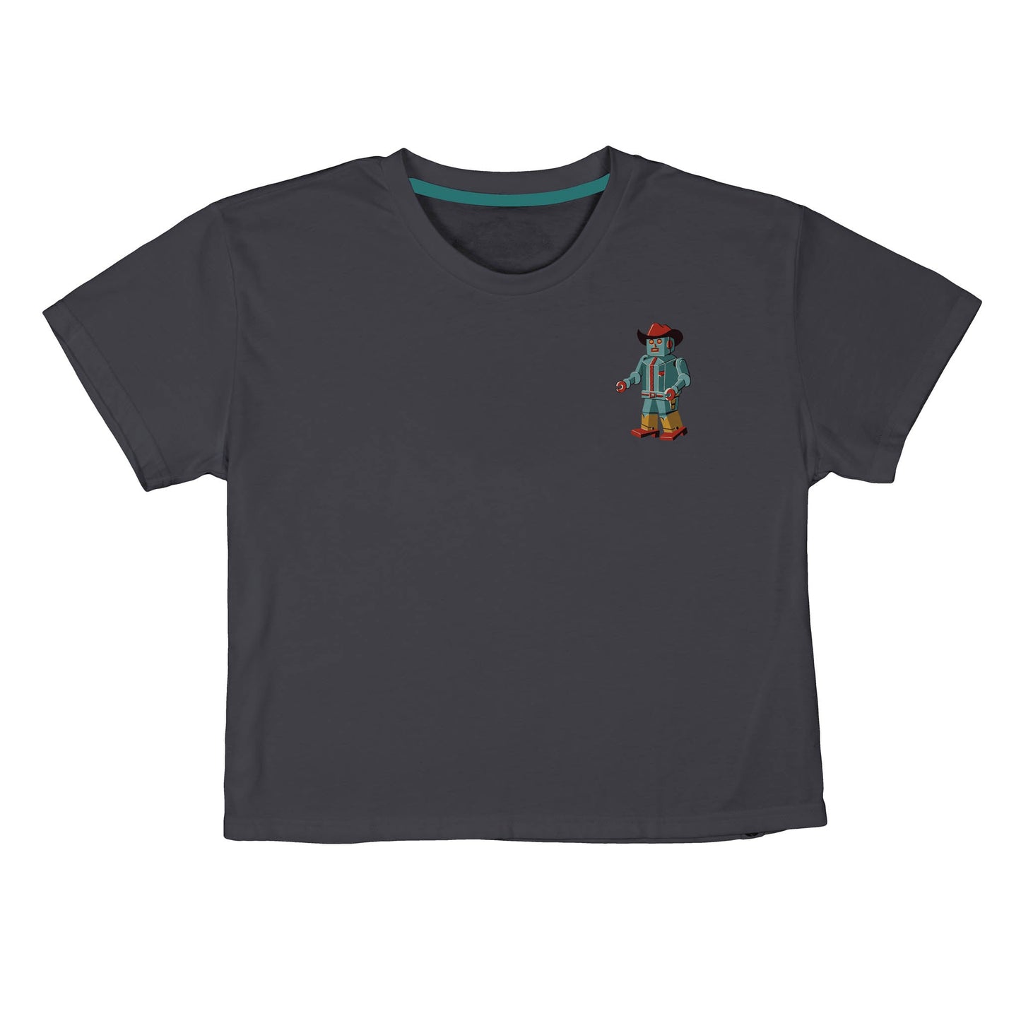 Danger Cowboy Boxy Tee - Vintage Black