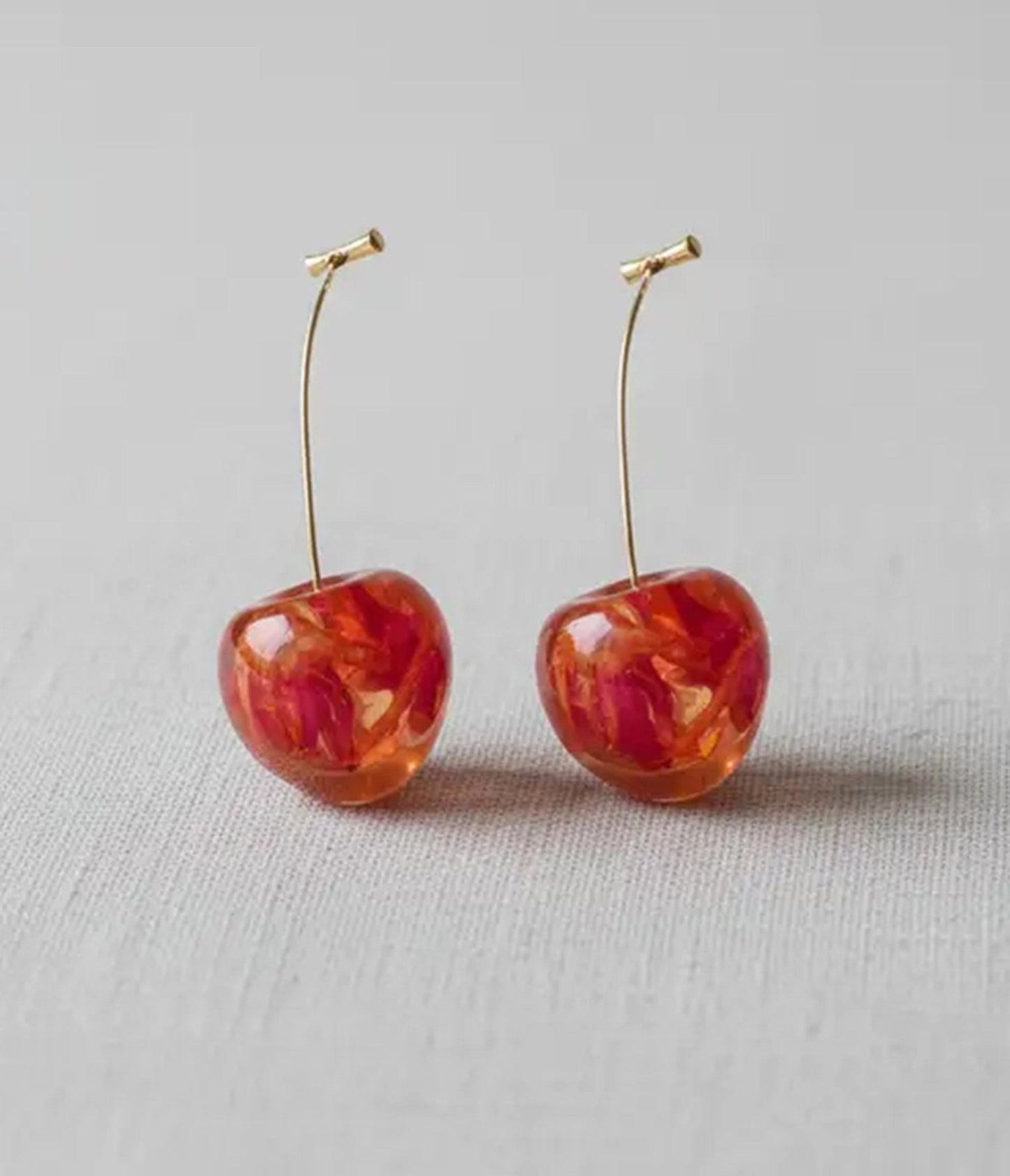 Sweet Sunrise Cherry Earrings