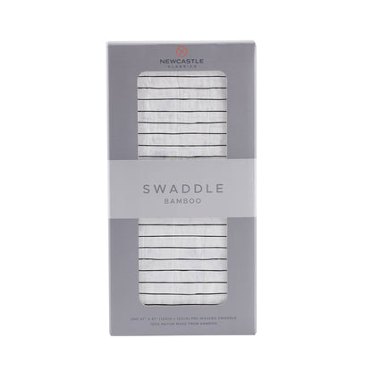 BABY - Pencil Stripe Bamboo Swaddle