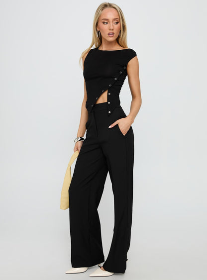 Burnette Pants Black