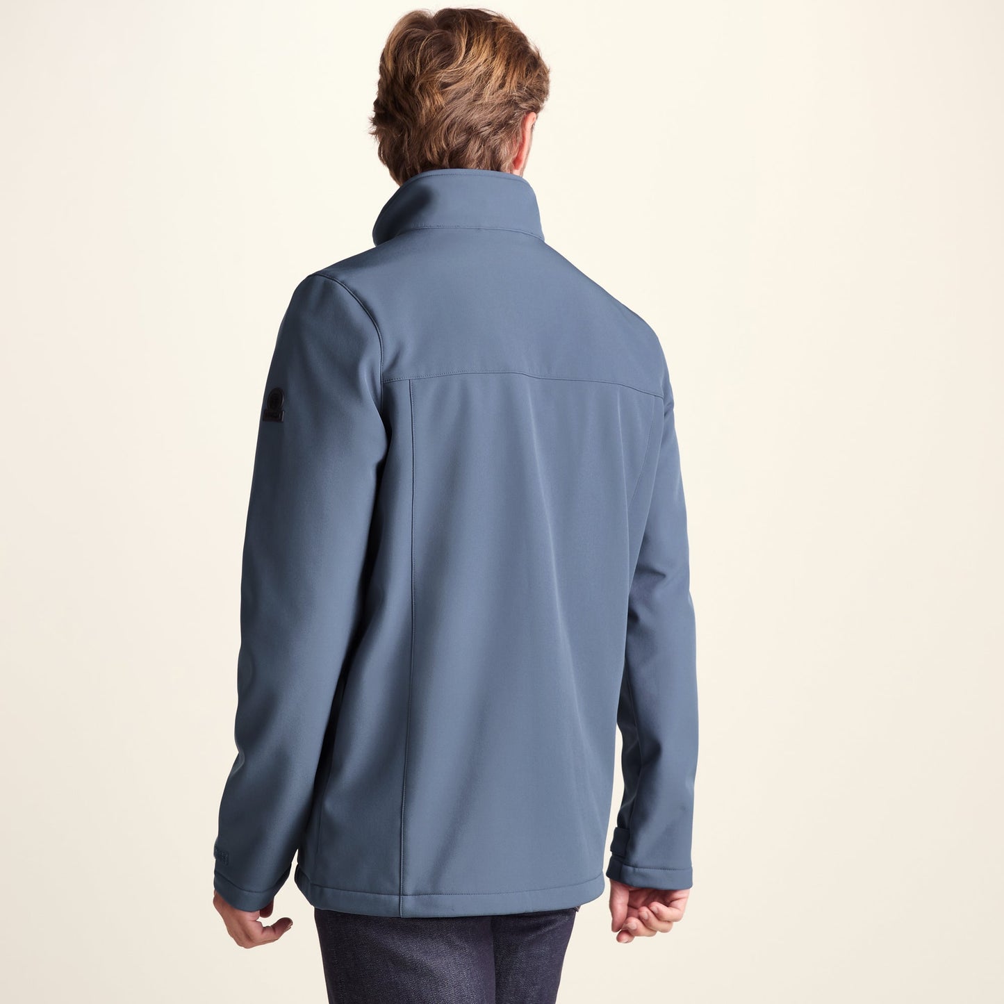Feizor Mens Shower Resistant Softshell Jacket - Smokey Blue