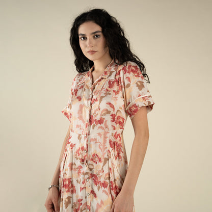 La Dahlia Dress - Alondra - Ivory