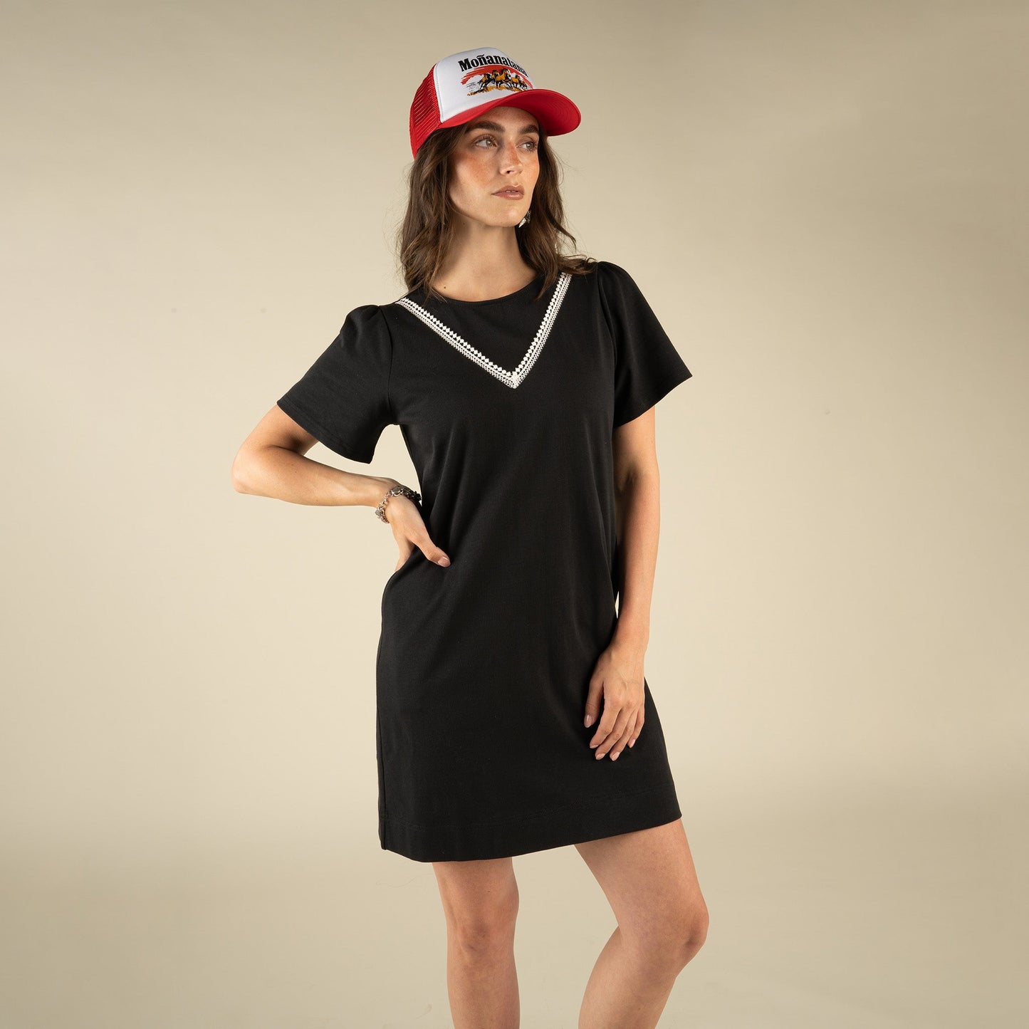 Maravilla Shirt Dress - Black