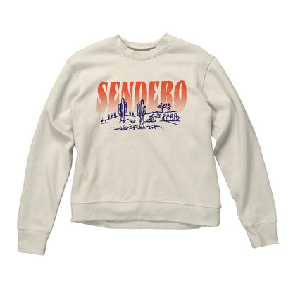 Desert Dreams Women's Sweatshirt - Vintage White