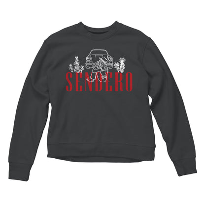 Desert Drifter Women's Sweatshirt - Vintage Black