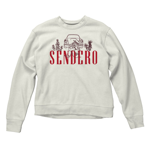 Desert Drifter Women's Sweatshirt - Vintage White