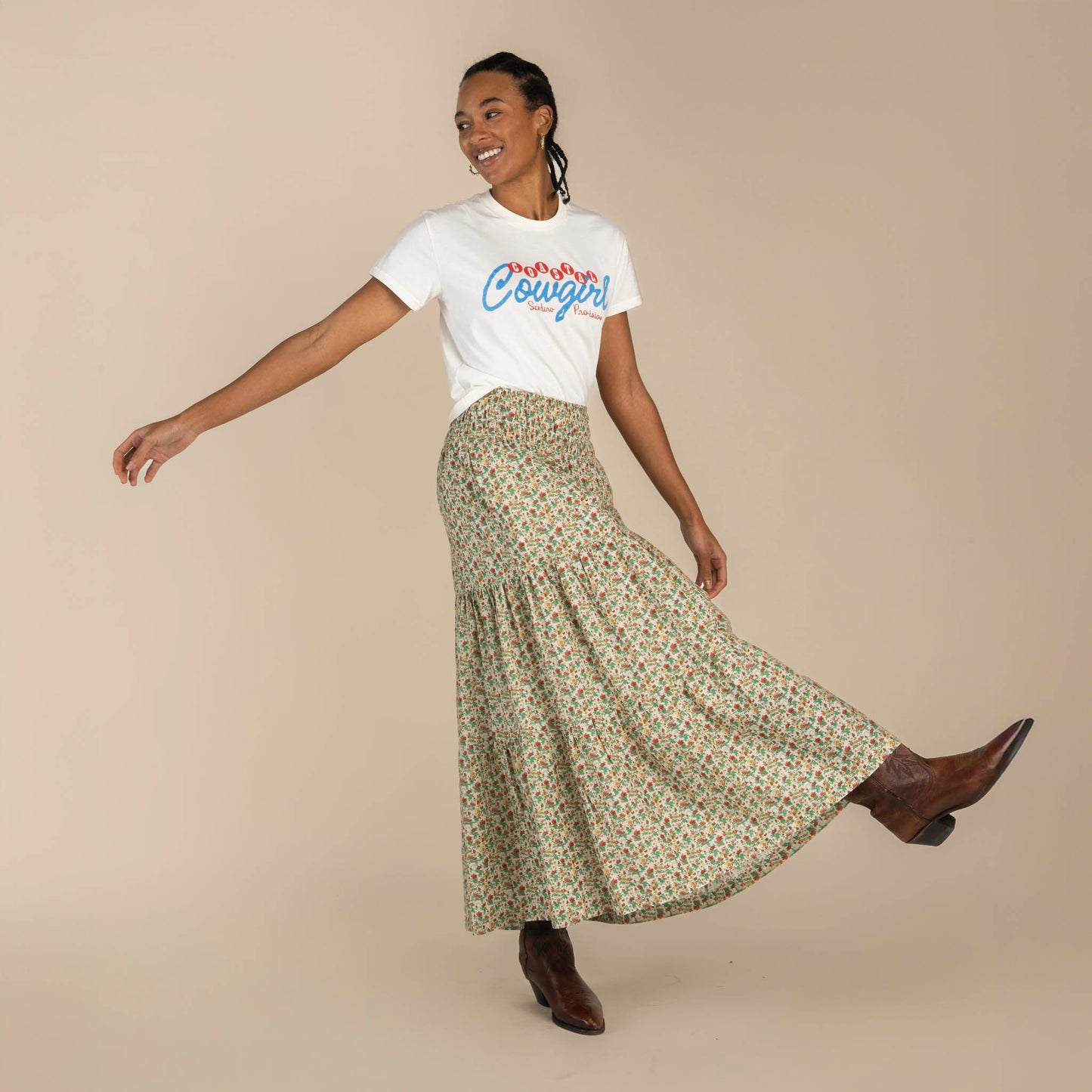 Juliette Skirt - Desert Rose Yellow