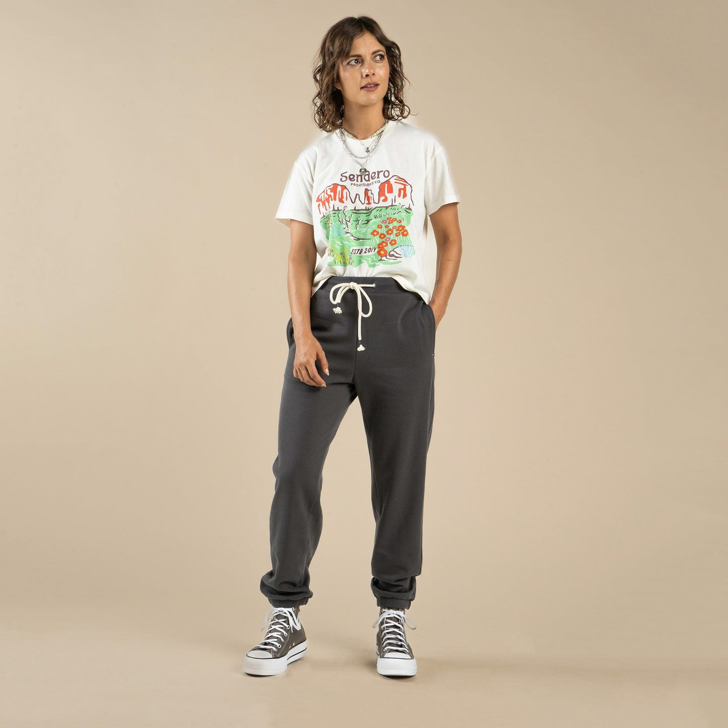 Women's Relaxed Sweatpant - Vintage Black