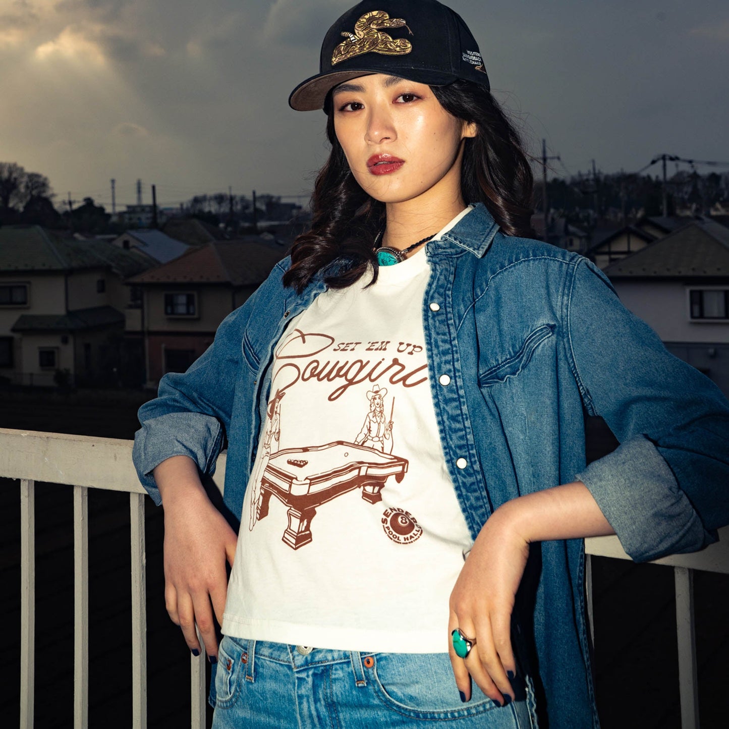 Set 'Em Up Boxy Tee - Vintage White