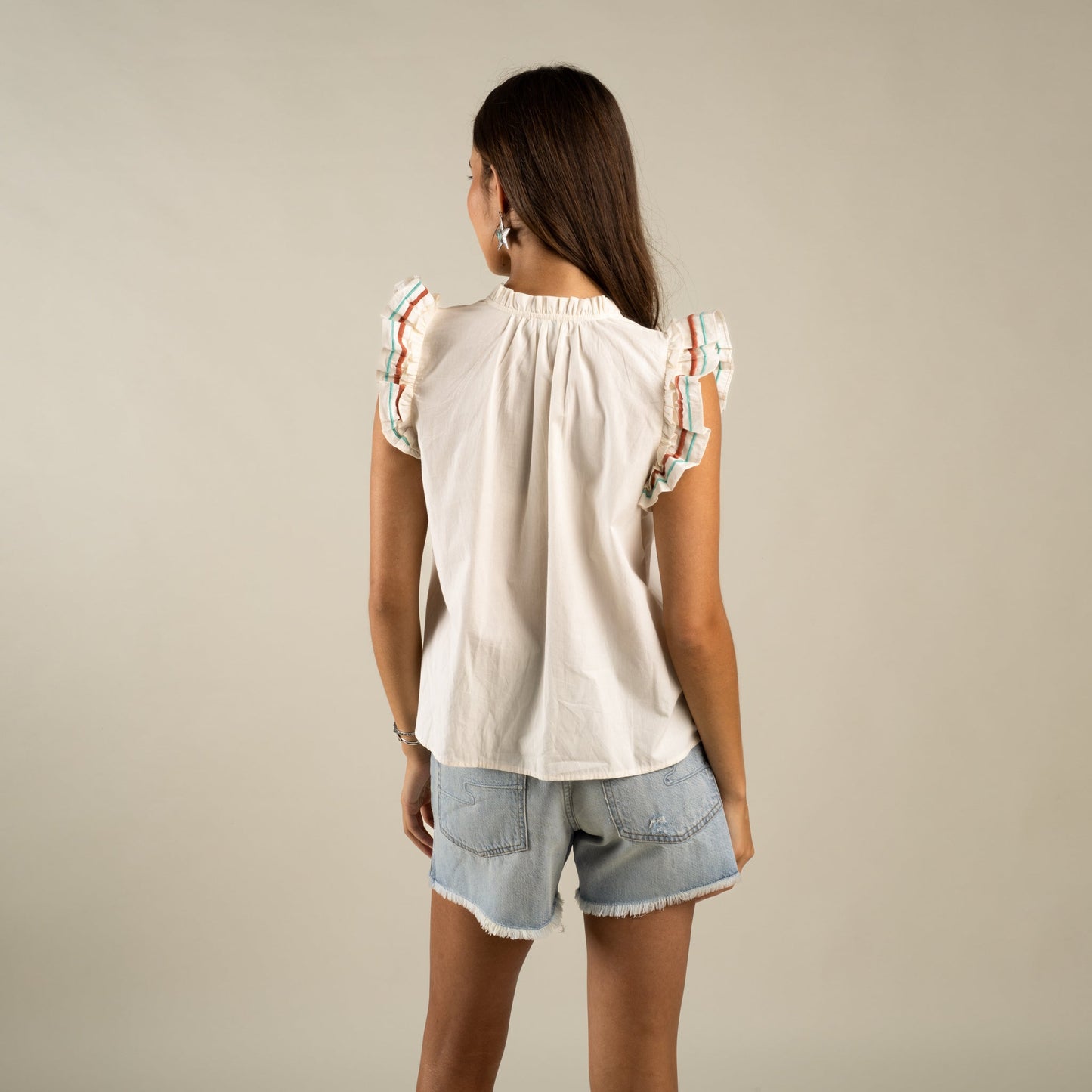 The Paloma Blouse - Vintage White