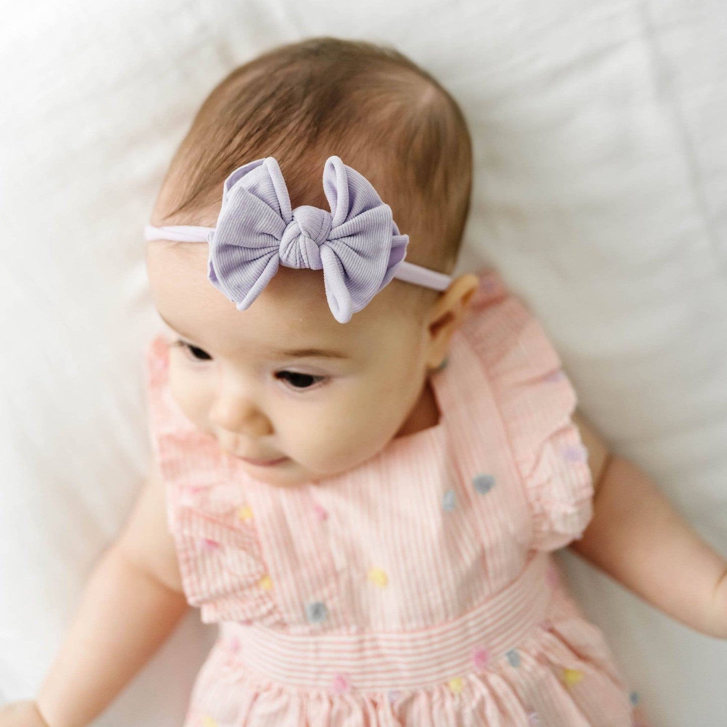 BABY BLING - Baby FAB® Skinny Soft Nylon Bow Headband