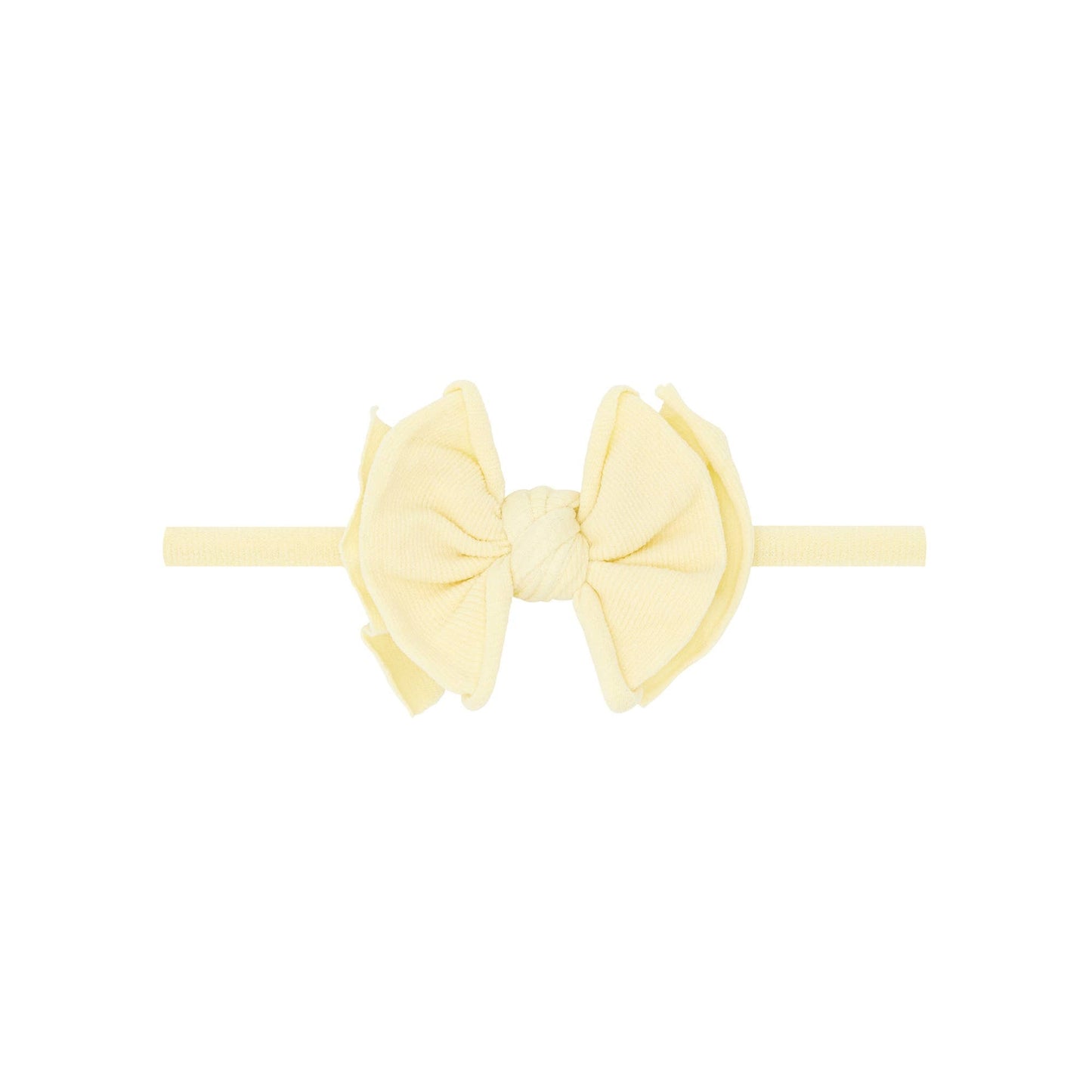 BABY BLING - Baby FAB® Skinny Soft Nylon Bow Headband