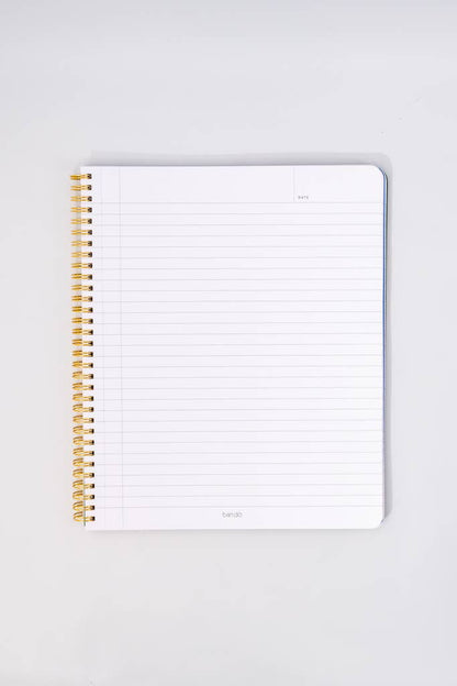 BANDO - Rough Draft Large Notebook, Cherry Hearts