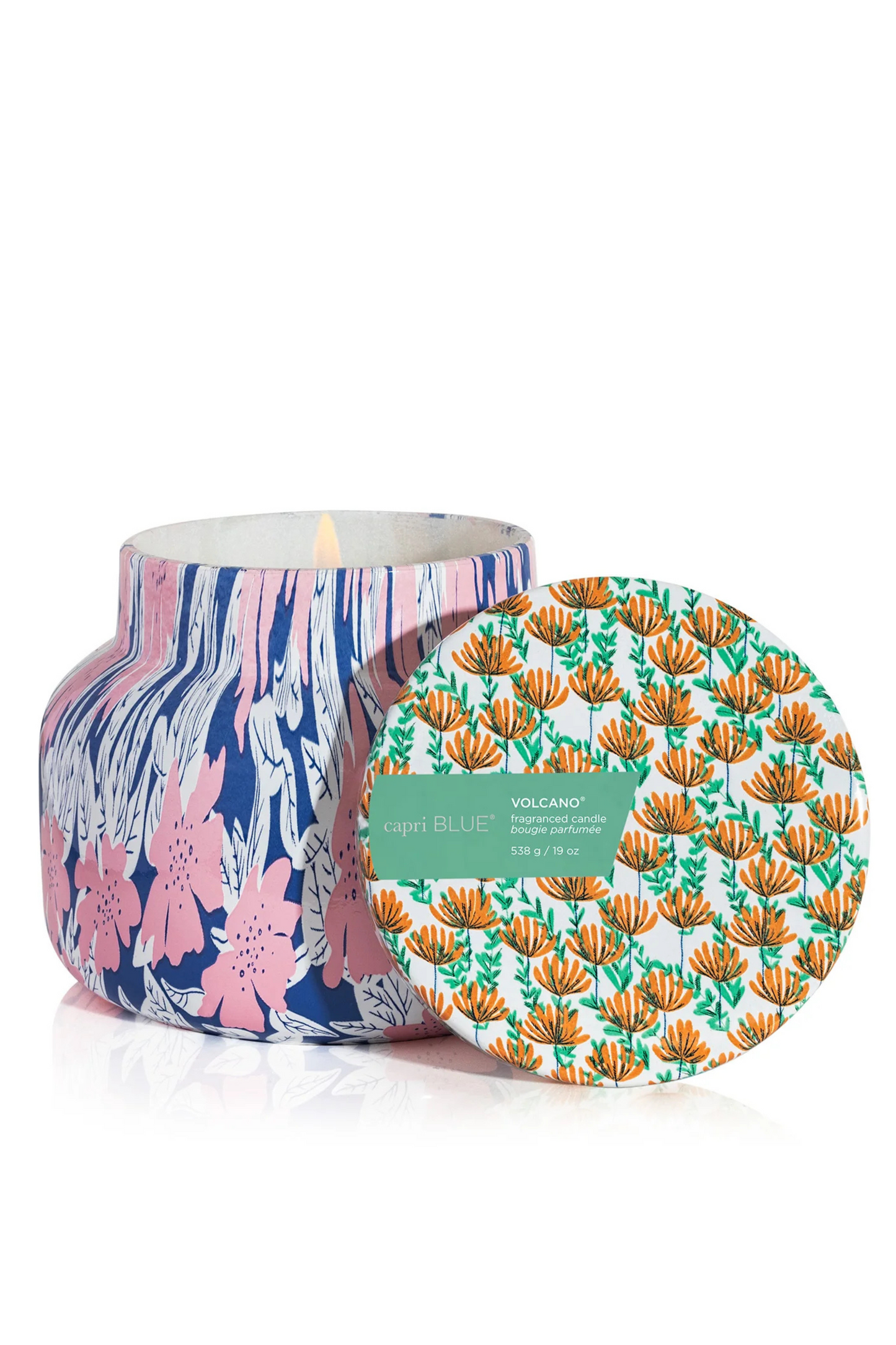 CAPRI BLUE - Volcano Pattern Play Signature Candle, 19 oz