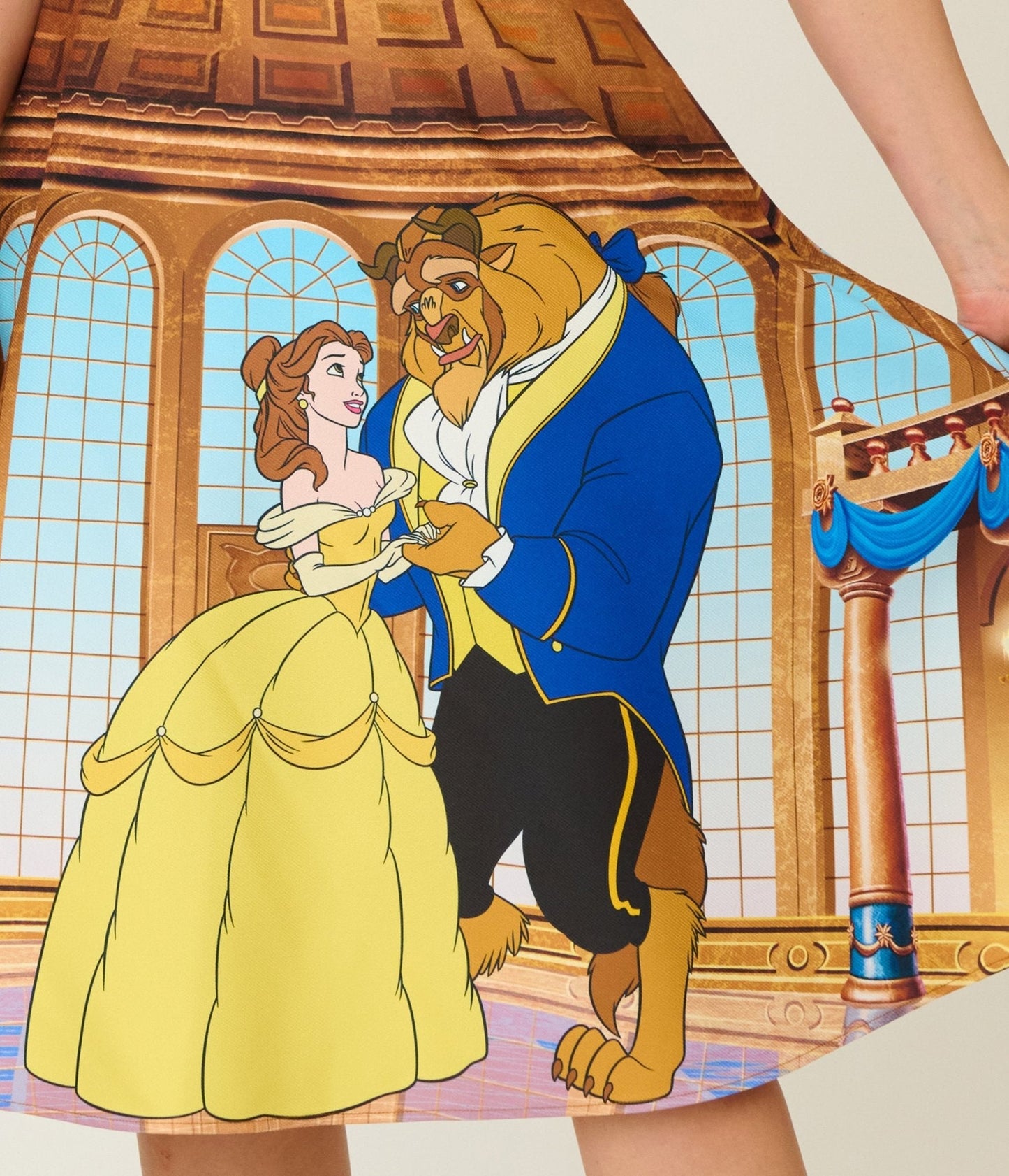 Disney Beauty & the Beast Collection by Unique Vintage Ballroom Vivian Swing Skirt