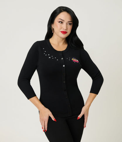 Disney Fantasia Collection by Unique Vintage Sorcerers Apprentice Cardigan
