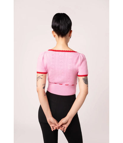 Hell Bunny Pink Hannah Top